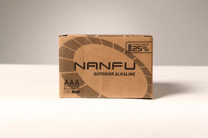 Box of Nanfu Alkaline 1.5V AAA4 Batteries - Nanfuusa