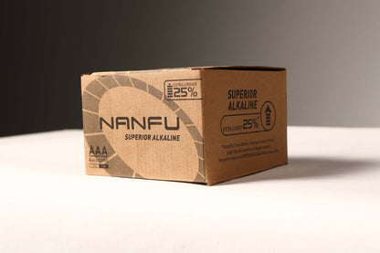 Box of Nanfu Alkaline 1.5V AAA4 Batteries - Nanfuusa