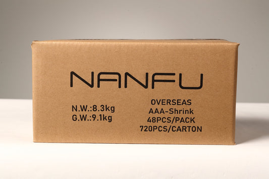 NANFU 1.5V AAA Alkaline batteries 48 pack, sale by case - Nanfuusa