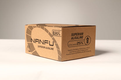 NANFU AA Alkaline Batteries 4 Pack - Nanfuusa