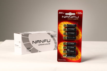 NANFU AA Alkaline Batteries 8 Pack - Nanfuusa