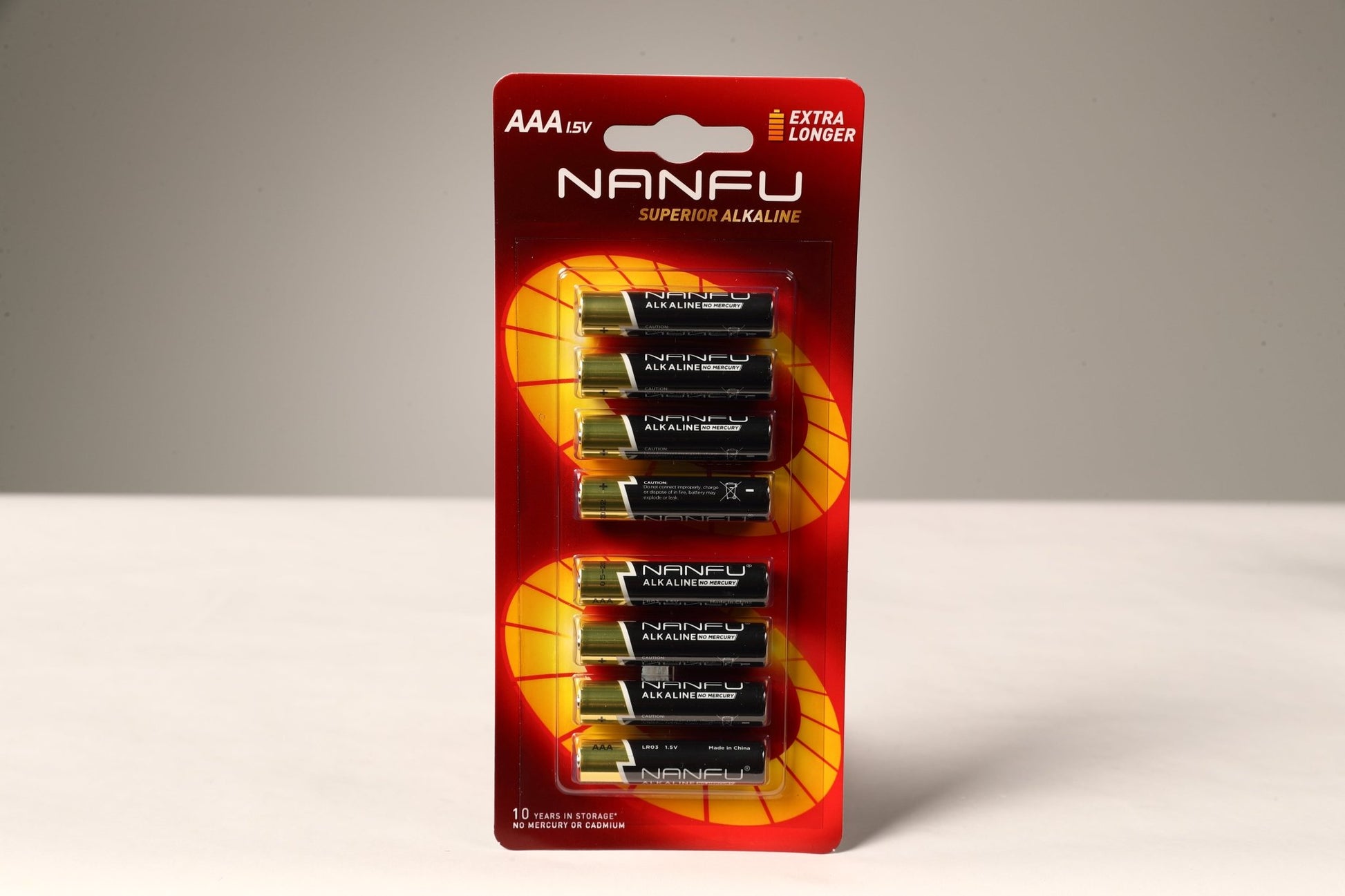 NANFU AA Alkaline Batteries 8 Pack - Nanfuusa