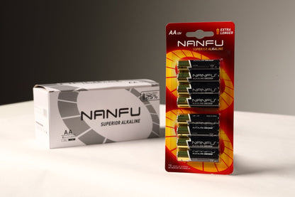 NANFU AA Alkaline Batteries 8 Pack - Nanfuusa