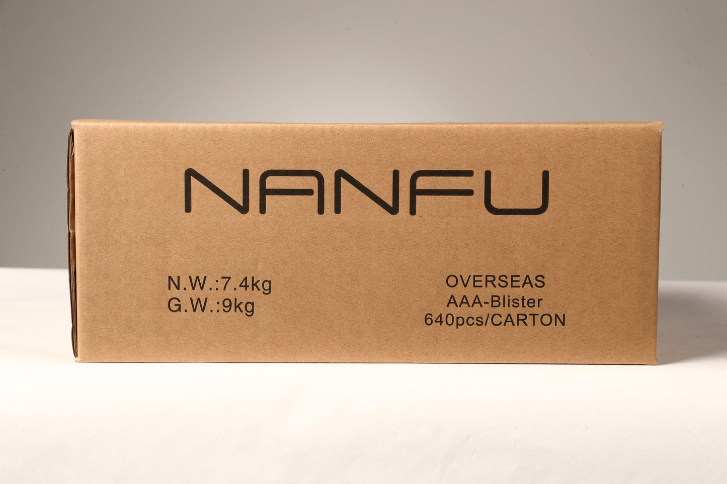 NANFU AAA Alkaline Batteries 160x AAA4 Pack per case - Nanfuusa